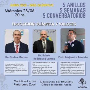 Buenos Aires - "La tarea de difusión de los valores en tiempos de pandemia"