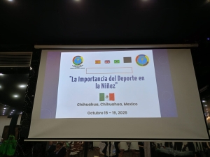 XVI. Panamerikanischer Kongress zum Thema „La importancia de deporte en la ninez”