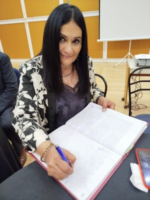 Distrito Argentina - Liliana Moreno elegida presidente de la Asociación de Deporte Universitario Amateur