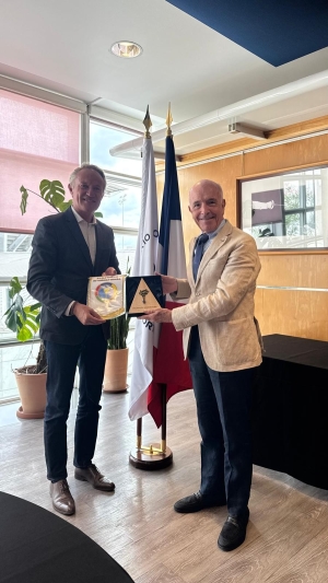 El Distrito Francia del Panathlon International refuerza sus relaciones con el Comité Olímpico Francés