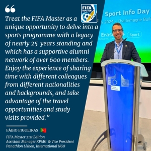 Masters Degree in Sports - Panathlon Club of Lisbon