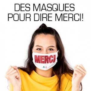 Wallonie-Bruxelles - DES MASQUES POUR DIRE MERCI!