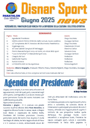 Panathlon Club Venezia- Disnar Sport Giugno 2025