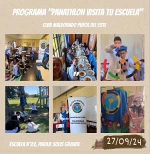 Panathlon International Club Maldonado Punta del Este - Visitas a Escuela N°22 Paraje Solis Grande