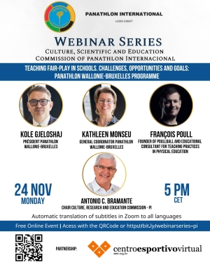 Webinar-Reihe: „Fairplay in Schulen vermitteln. Herausforderungen, Chancen und Ziele: PWB-Best Practices“