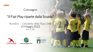 Á Rondine, le lancement du projet PI - Le fair-play recommence à l'école