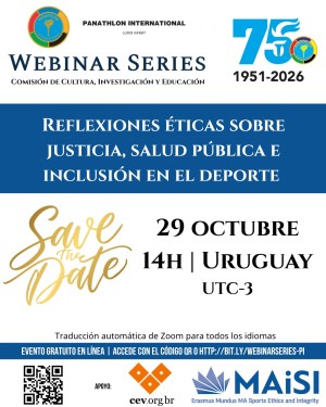 Panathlon International- Webinar Series – 29 Octubre 2026