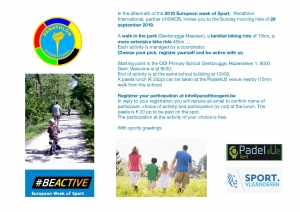 Gent - 2019 European Week of Sport