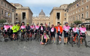 Arrivo a Roma della “Route 9 du Panathlon 2024”