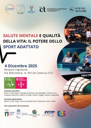 Panathlon Area 09 - Salute mentale e qualità della vita: il potere dello sport adattato