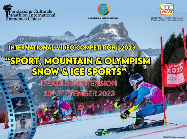 Verlängerung der Einschreibungsfrist - International Video Competition “SPORT, MOUNTAIN &amp; OLYMPISM – SNOW &amp; ICE SPORTS