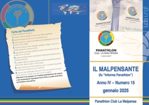 Panathlon International Club La Malpensa - Il Malpensante n 15 gennaio 2025