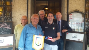 Panathlon Club Nice Côte d’Azur et Panathlon Club Junior Rome: rencontre de courtoisie entre les Présidents Papazian et D’Ilario
