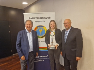 Panathlon Club Innsbruck - Il Premio Panathlon 2023 in memoria di KR Daniel Swarovski è stato assegnato a Bernadette Graf 