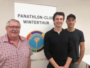 Panathlon Club Winterthur - Filib Steiner - der "Winterthurer Sportler des Jahres" zu Gast beim Club