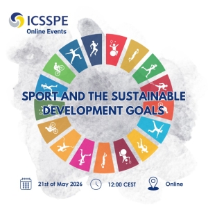 ICSSPE’s upcoming online session: Sport and the Sustainable Development Goals (SDGs)