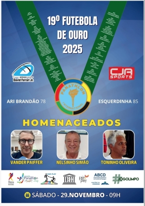 Panathlon Distrito Brasil - 19º Futebola de Ouro