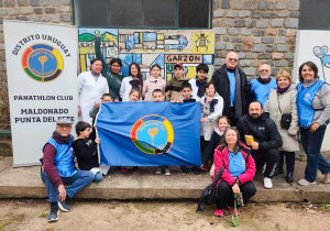 Panathlon Club Maldonado Punta del Este - Visita a la Escuela Nº16 de Pueblo Garzón