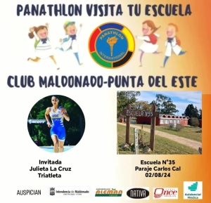 Panathlon International Club Maldonado Punta del Este - Visitas a Escuela N°35 del paraje Carlos Cal